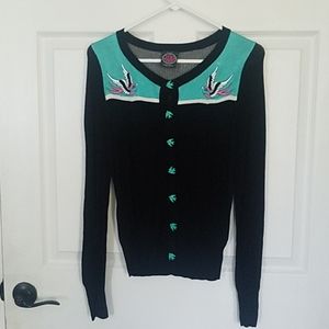 Too Fast rockabilly cardigan